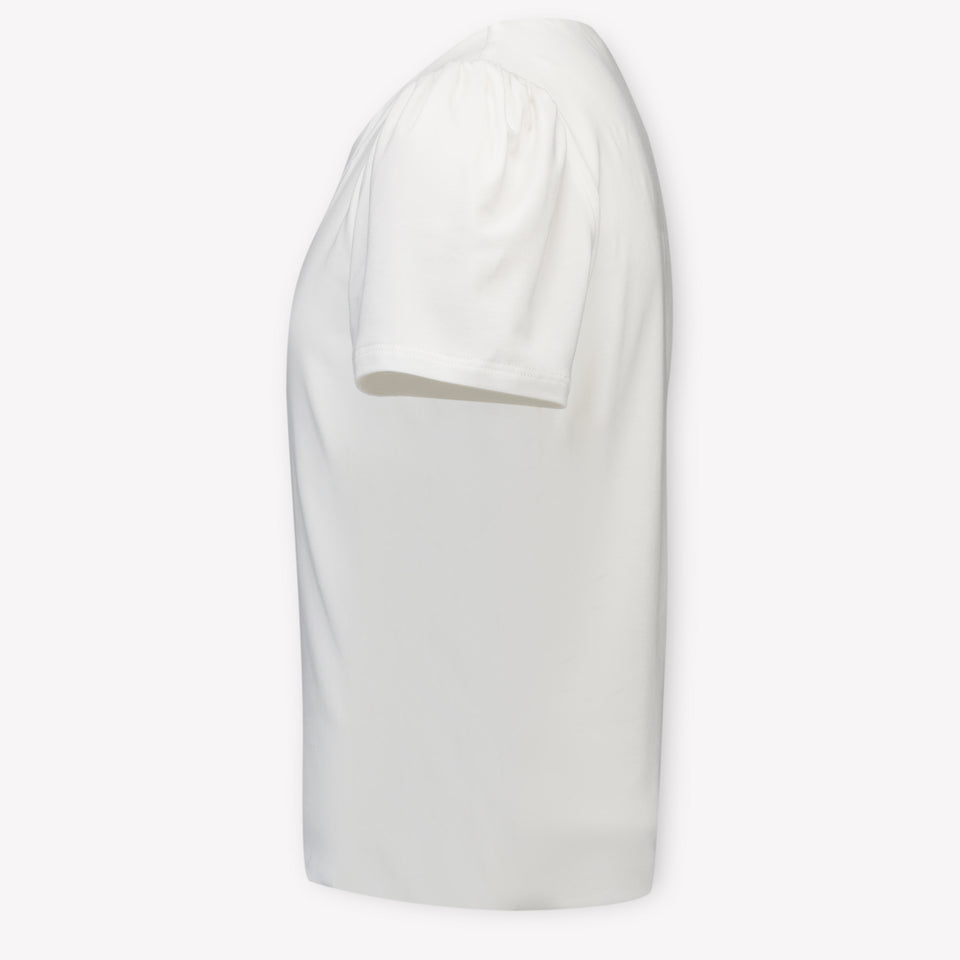 MonnaLisa Kinder Meisjes T-Shirt In Wit