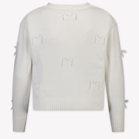 MonnaLisa Kinder Meisjes Vest In Off White