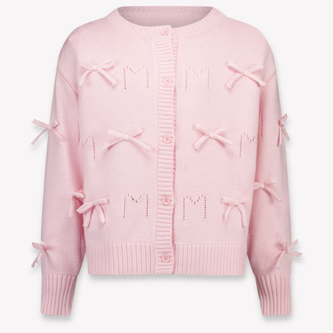 MonnaLisa Kinder Meisjes Vest In Licht Roze