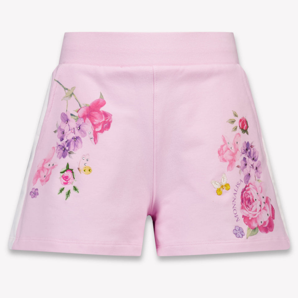 MonnaLisa Kids Girls Shorts In Light Pink