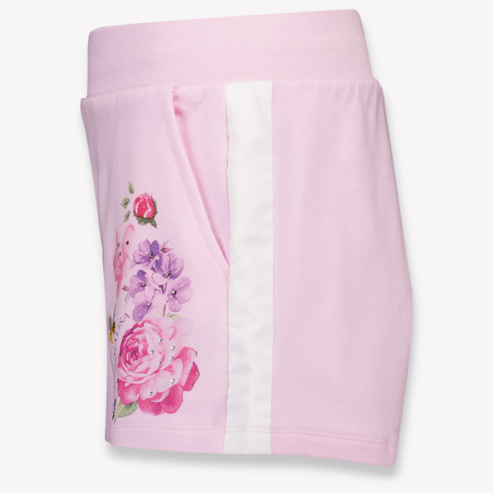 MonnaLisa Kids Girls Shorts In Light Pink