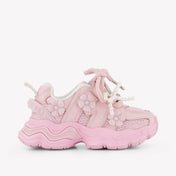 MonnaLisa Meisjes Sneakers In Licht Roze