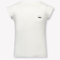 MonnaLisa Kids Girls T-Shirt In OffWhite