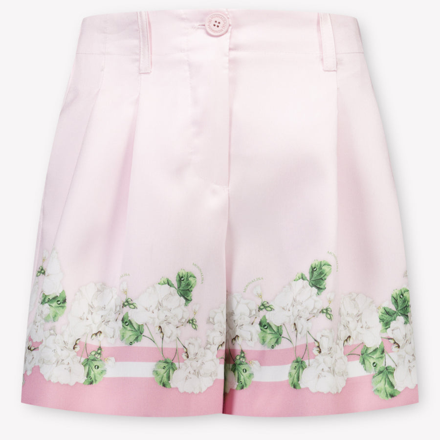 MonnaLisa Kinder Meisjes Shorts In Licht Roze
