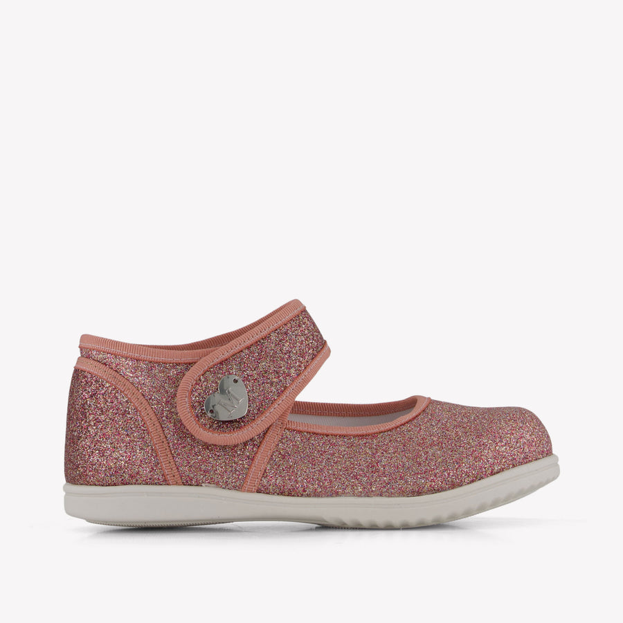 MonnaLisa Girls Shoes in Light Pink