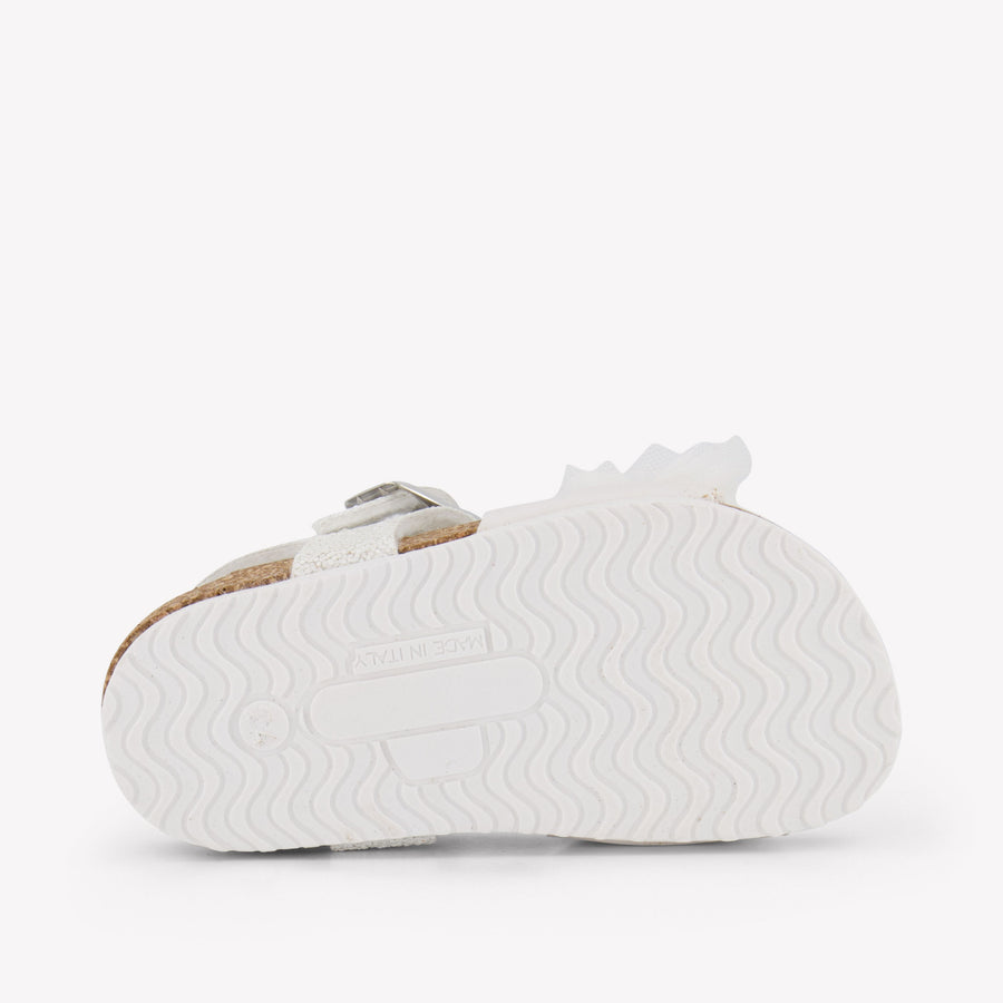 MonnaLisa Meisjes Sandalen In Wit