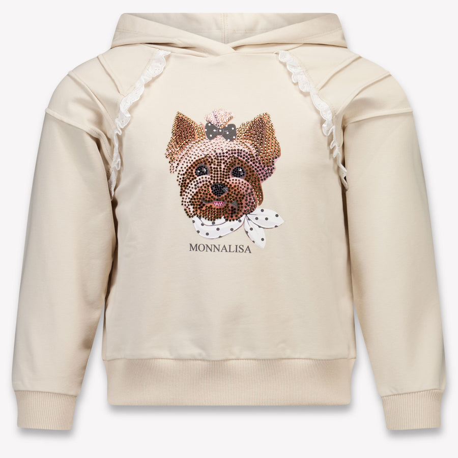 MonnaLisa Kinder Meisjes Trui In Beige