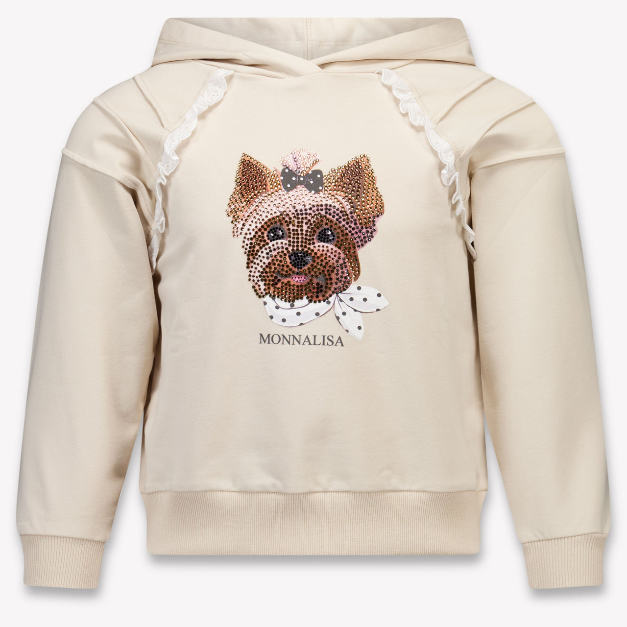 MonnaLisa Kinder Meisjes Trui In Beige