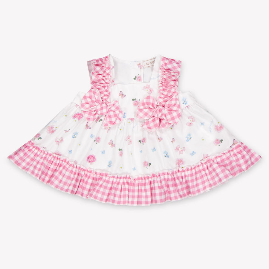 MonnaLisa Baby Girls Set in Light Pink