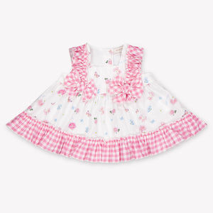 MonnaLisa Baby Meisjes Setje In Licht Roze