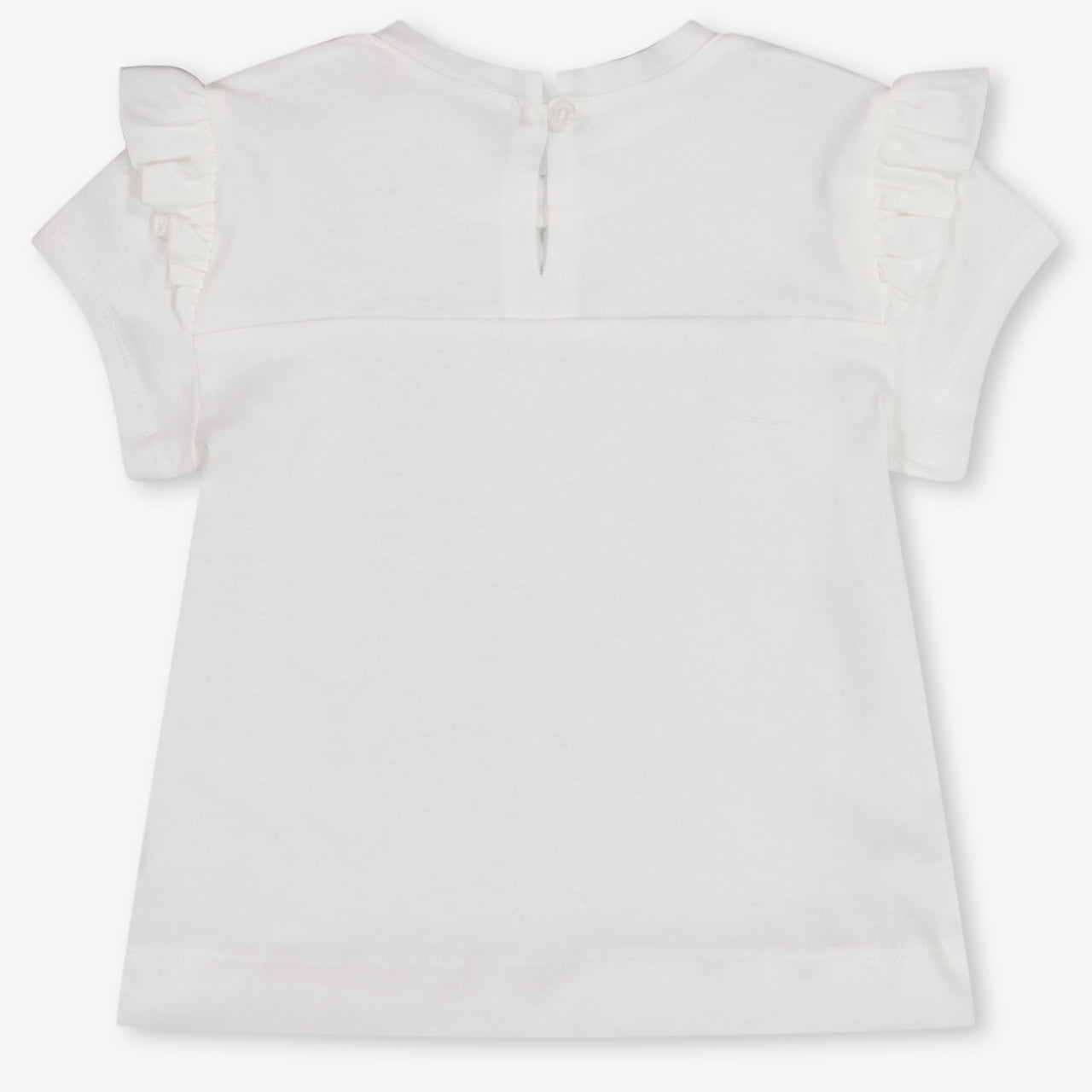 MonnaLisa Baby Girls T-Shirt In OffWhite