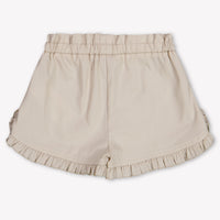MonnaLisa Baby Girls Shorts In Beige