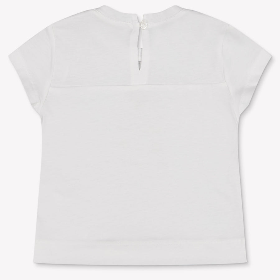MonnaLisa Baby Girls T-Shirt In White