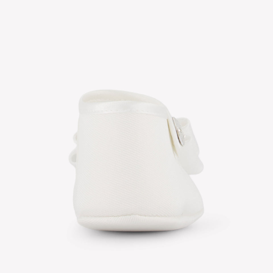 MonnaLisa Baby Meisjes Schoenen In Wit
