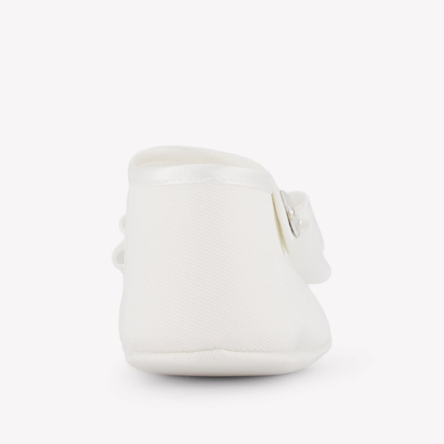 MonnaLisa Baby Girls Shoes In White