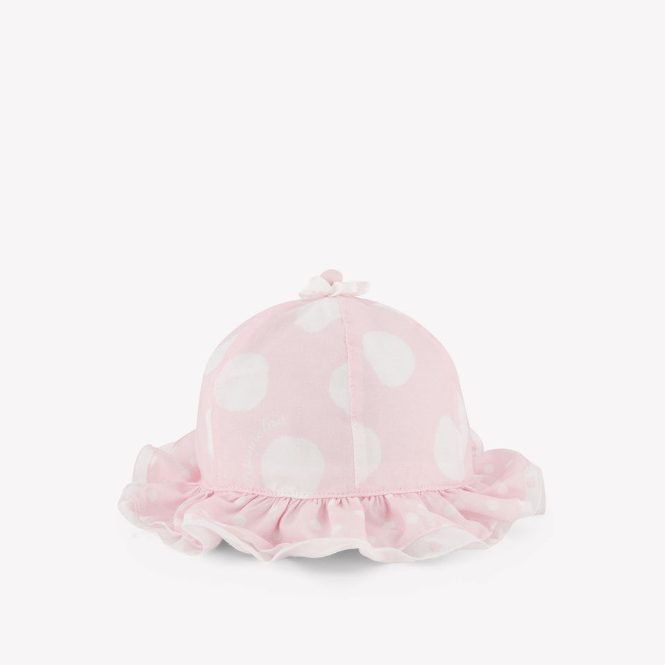 MonnaLisa Baby Meisjes Hoed In Licht Roze
