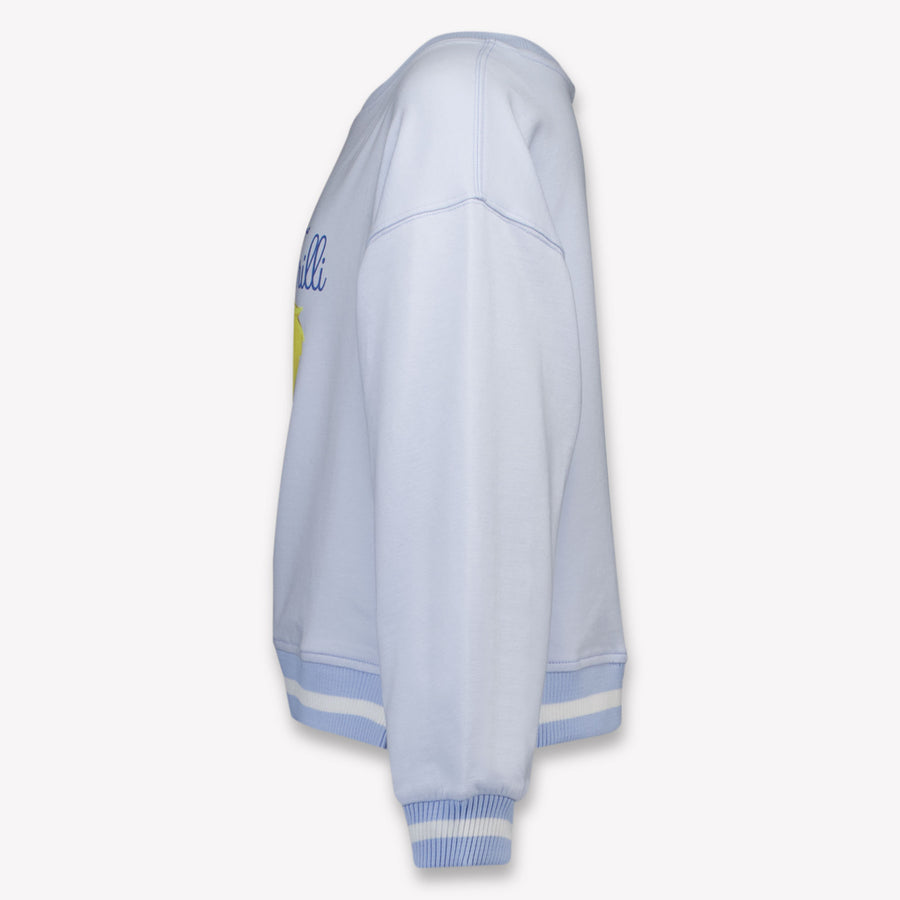 MonnaLisa Kinder Meisjes Trui In Licht Blauw