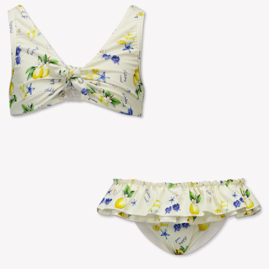 MonnaLisa Kinder Meisjes Zwemkleding In Geel