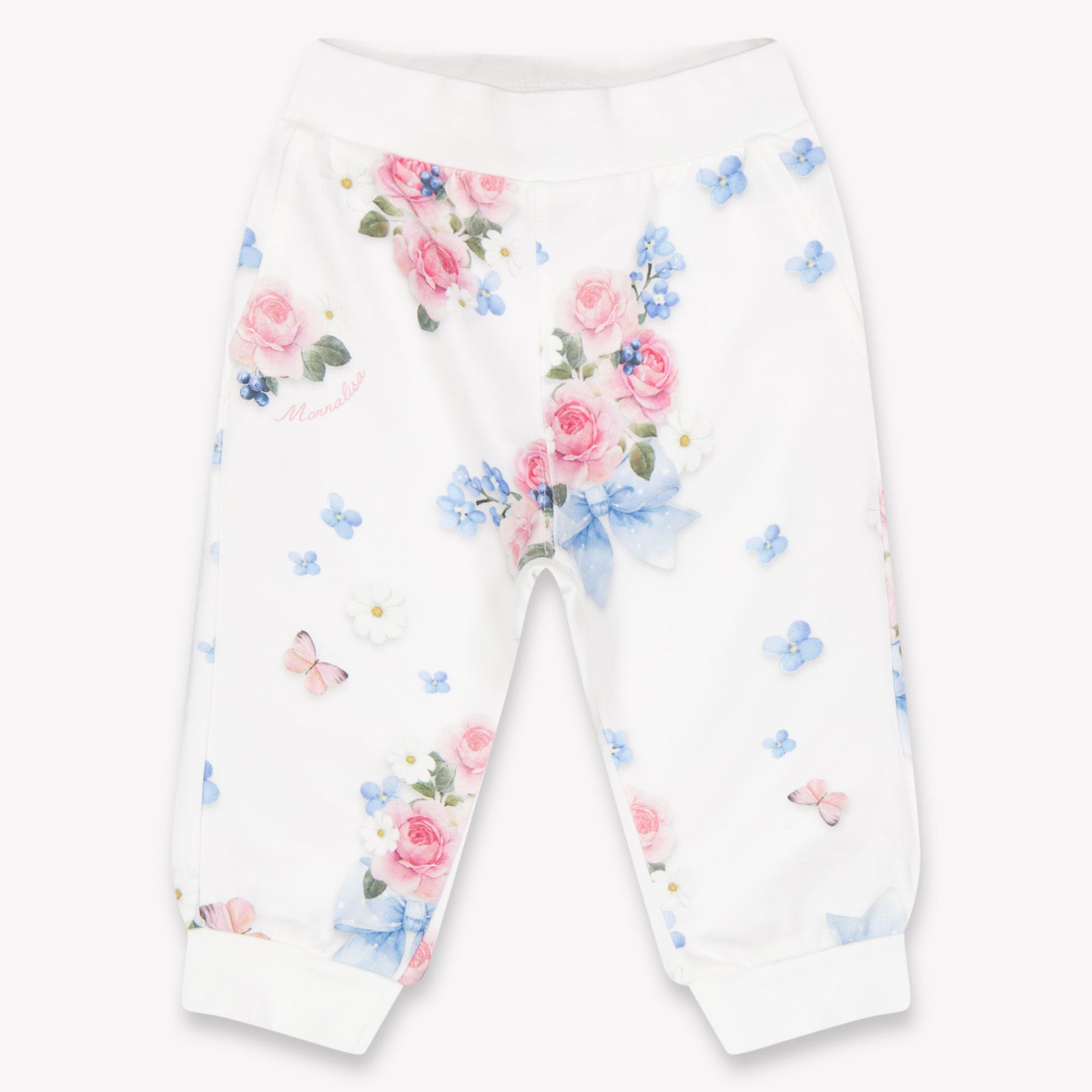 MonnaLisa Baby Girls Jogging suit In White