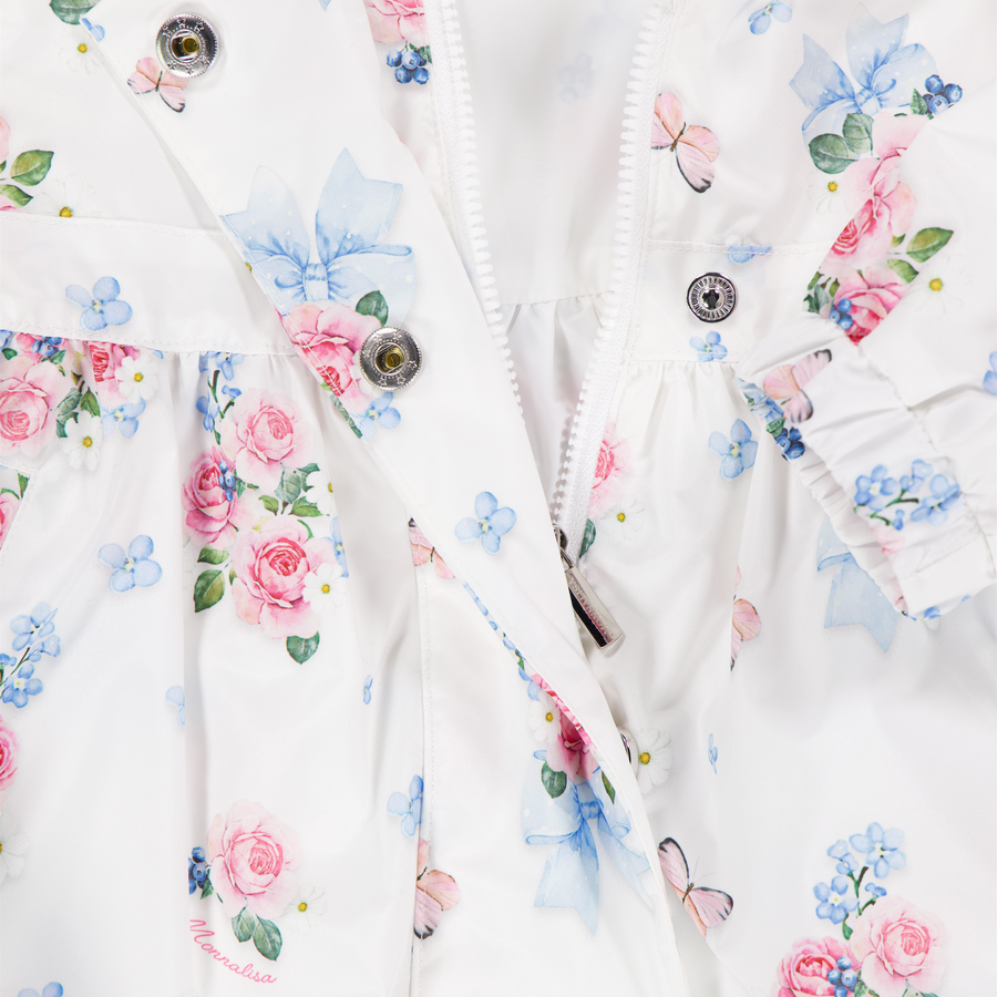 MonnaLisa Baby Girls Summer jacket In White