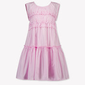MonnaLisa Kids Girls Dress In Light Pink