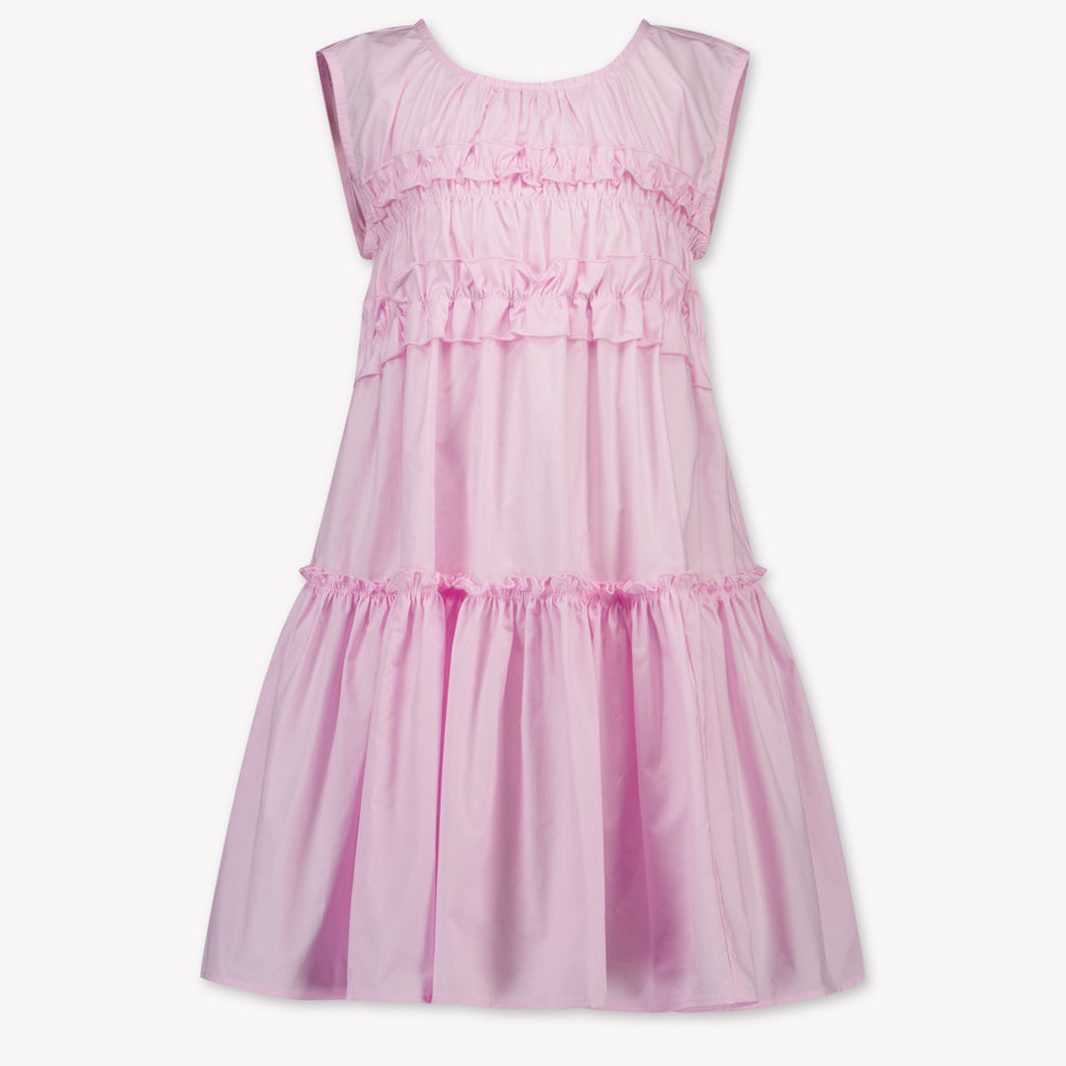MonnaLisa Kids Girls Dress In Light Pink