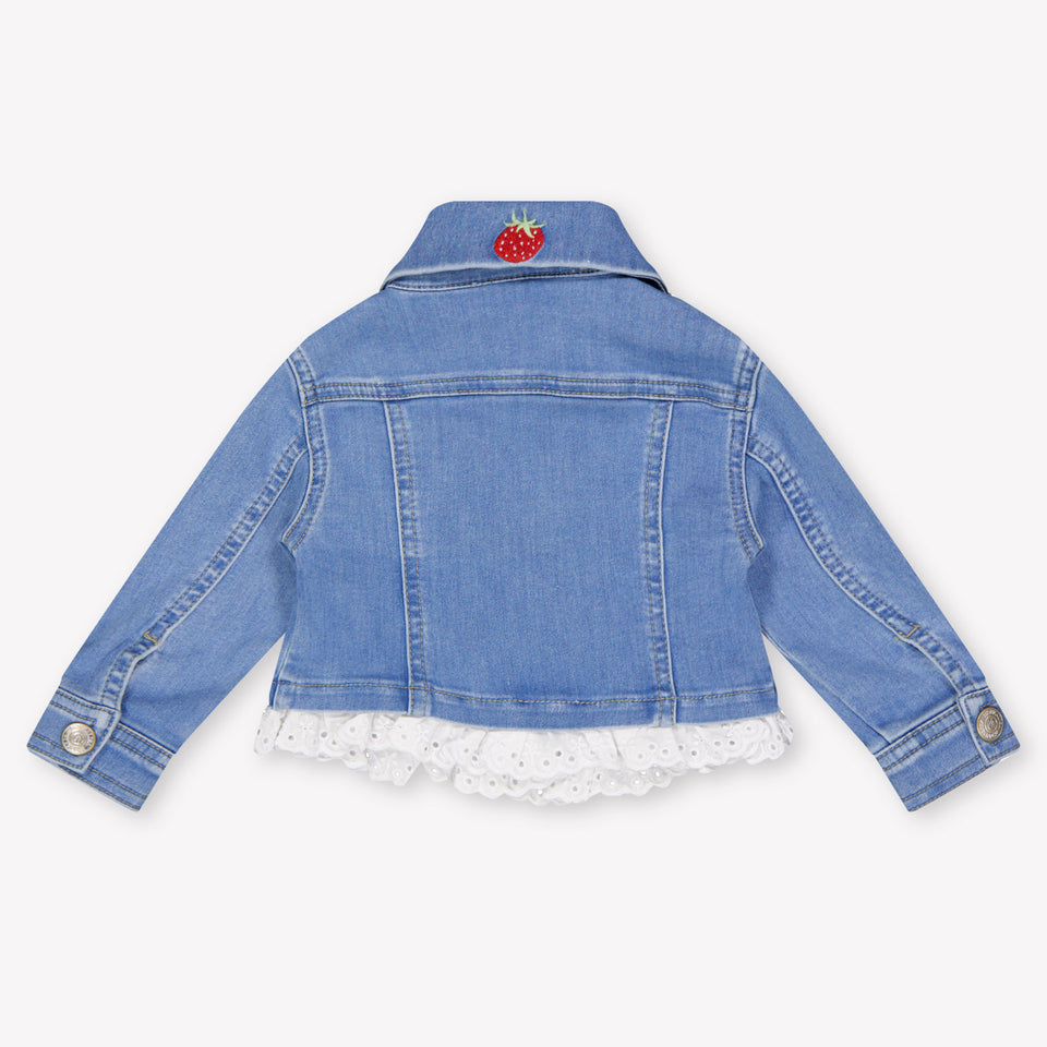 MonnaLisa Baby Meisjes Spijkerjassen In Jeans
