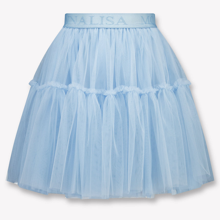 MonnaLisa Girls Skirt in Light Blue
