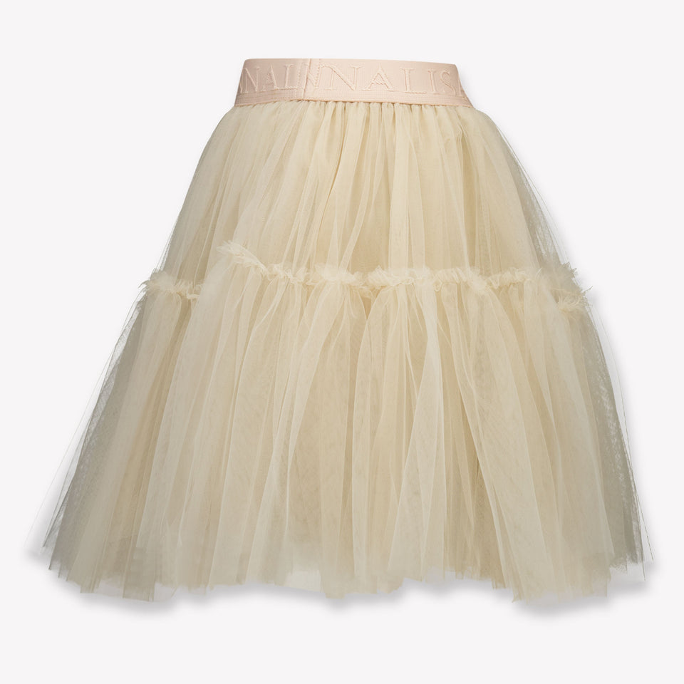 MonnaLisa Kinder Meisjes Rokje In Beige