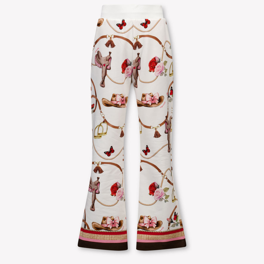MonnaLisa Girls Trouser in Off-White