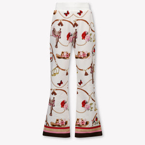 MonnaLisa Kinder Meisjes Broek In Off White