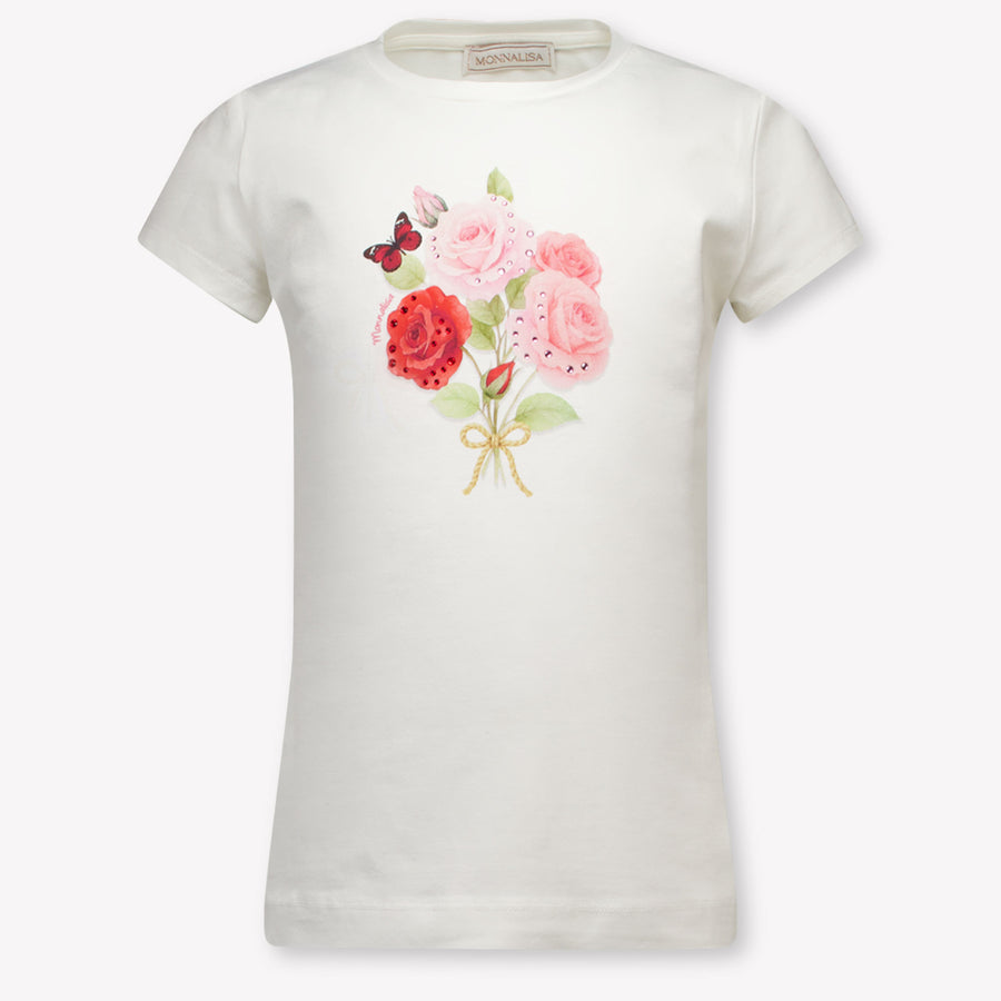 MonnaLisa Kids Girls T-Shirt In White