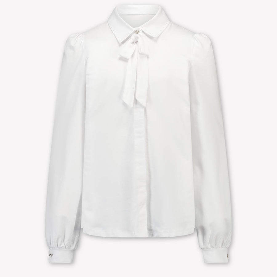 MonnaLisa Kids Girls Blouse In White