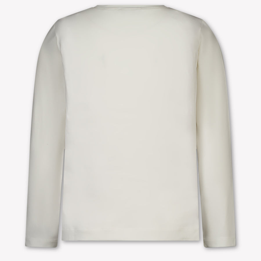 MonnaLisa Kids Girls T-Shirt In OffWhite