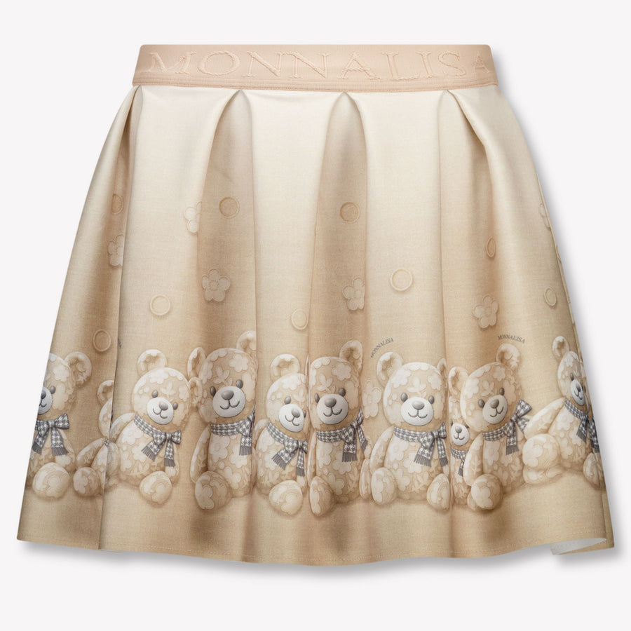 MonnaLisa Girls Skirt in Beige