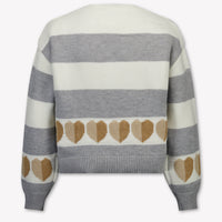 MonnaLisa Kids Girls Sweater In Beige