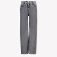 MonnaLisa Kids Girls Jeans In Gray