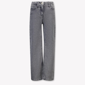 MonnaLisa Kids Girls Jeans In Gray