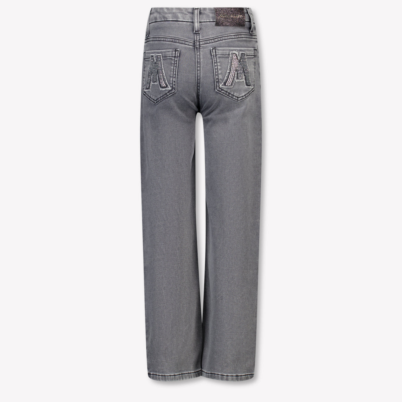 MonnaLisa Kids Girls Jeans In Gray