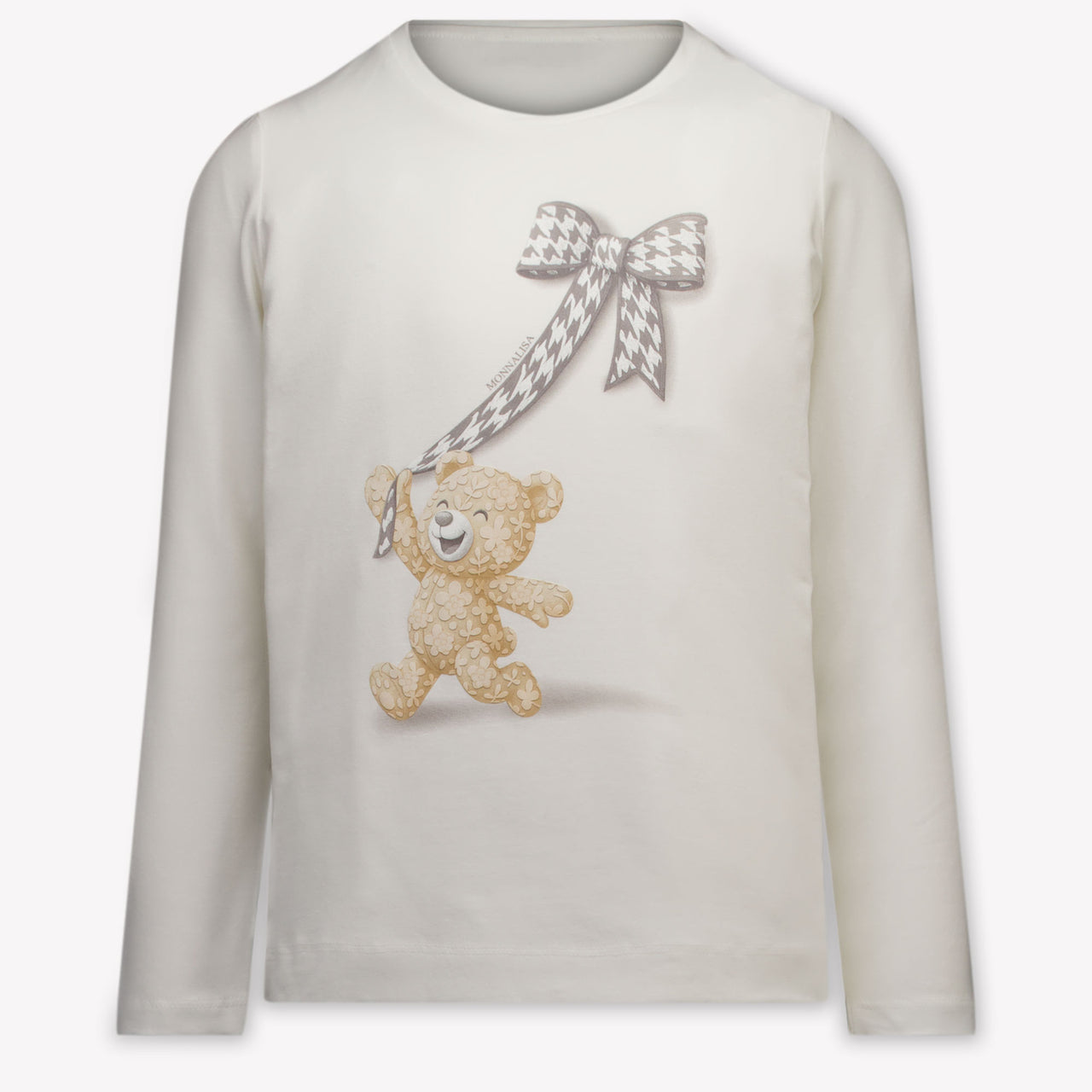 MonnaLisa Kinder Meisjes T-Shirt In Off White