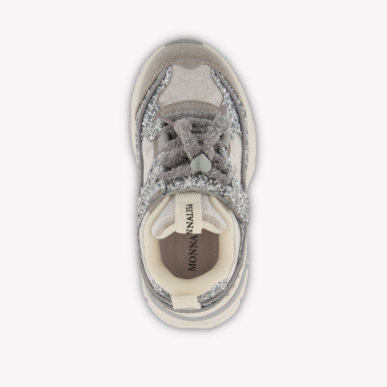 MonnaLisa Meisjes Sneakers In Zilver