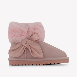 MonnaLisa Girls Boots In Light Pink