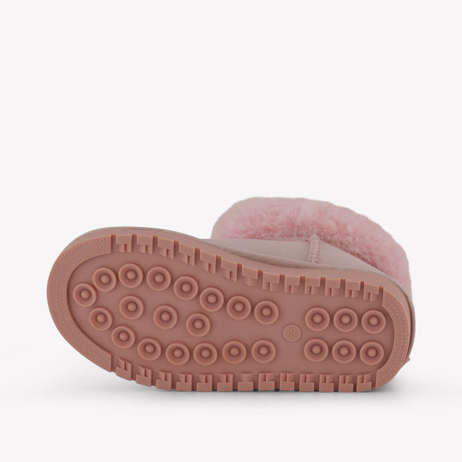 MonnaLisa Girls Boots In Light Pink
