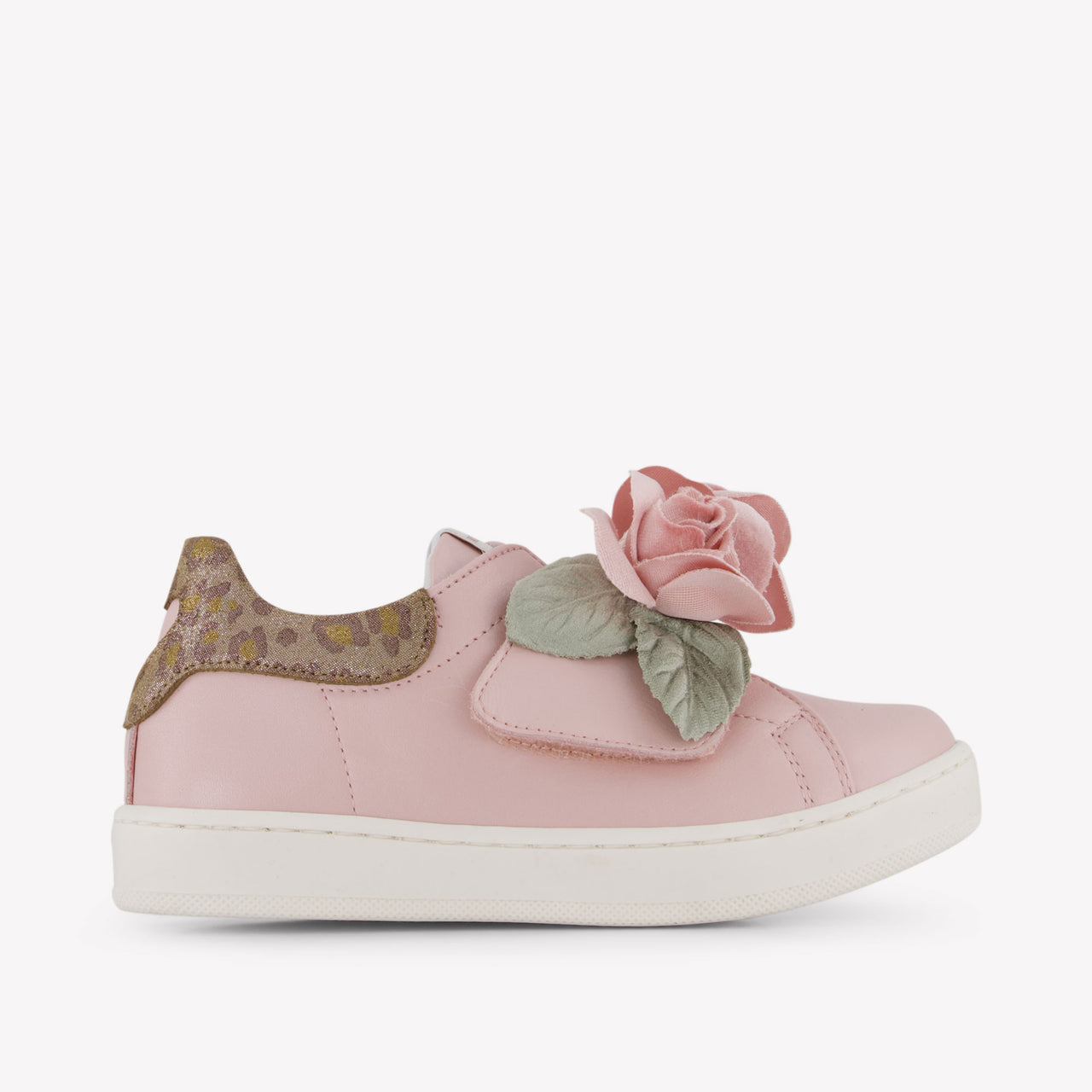 MonnaLisa Girls Sneakers In Light Pink