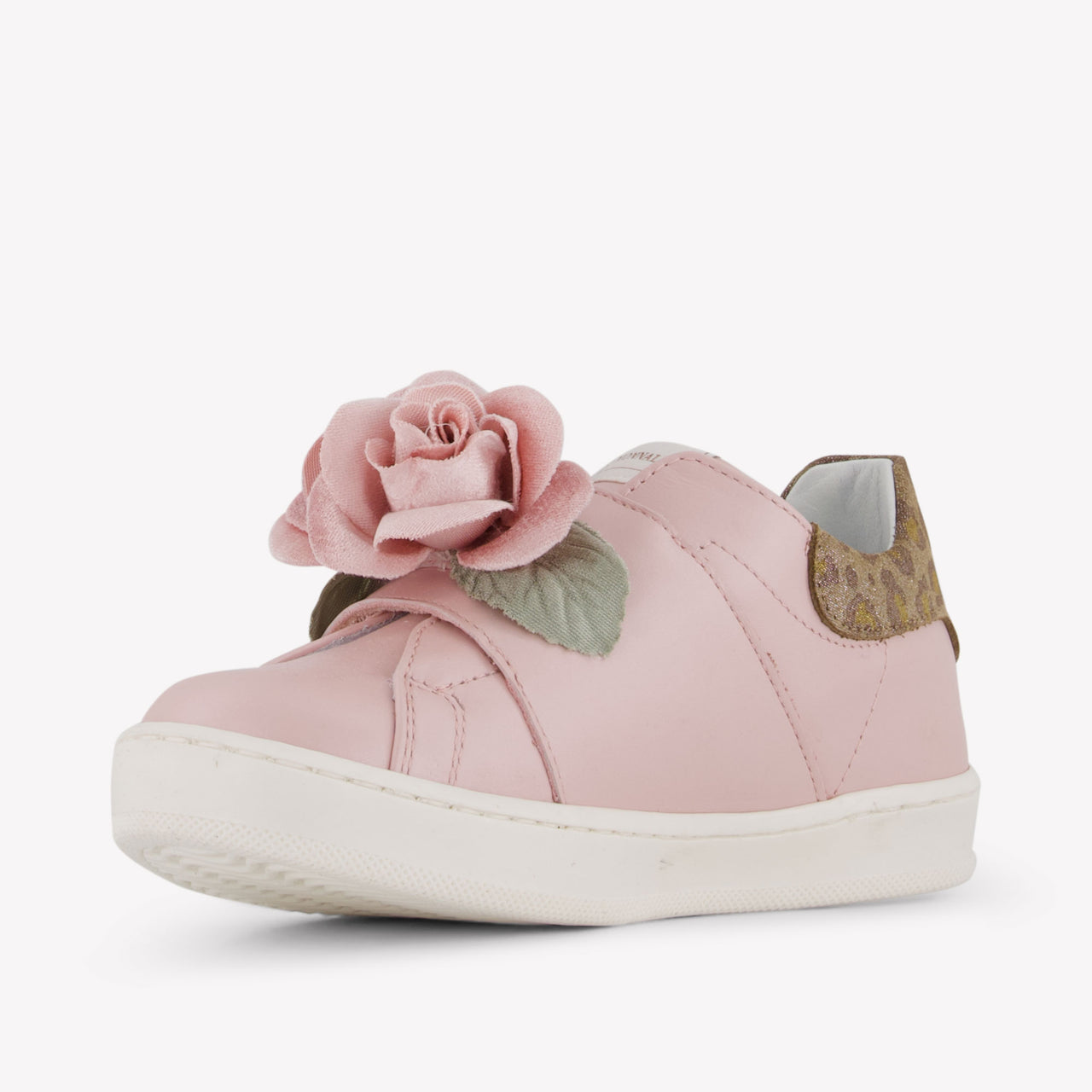 MonnaLisa Girls Sneakers In Light Pink