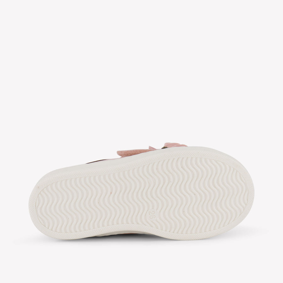 MonnaLisa Girls Sneakers In Light Pink