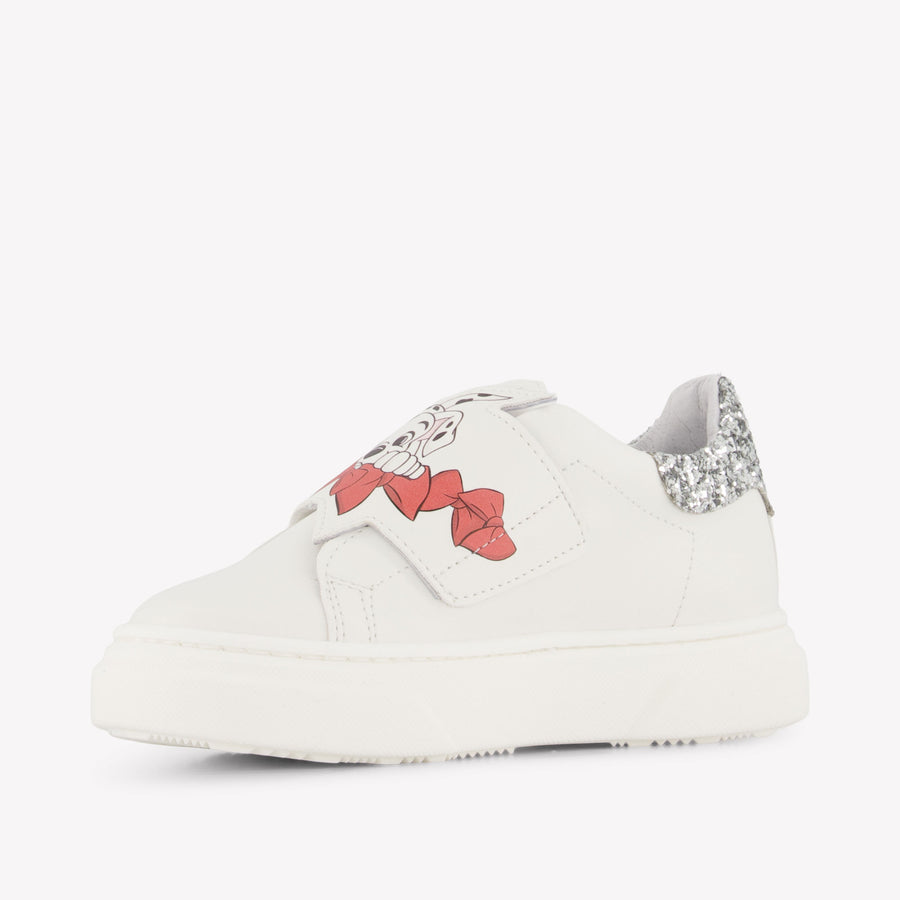 MonnaLisa Meisjes Sneakers In Wit
