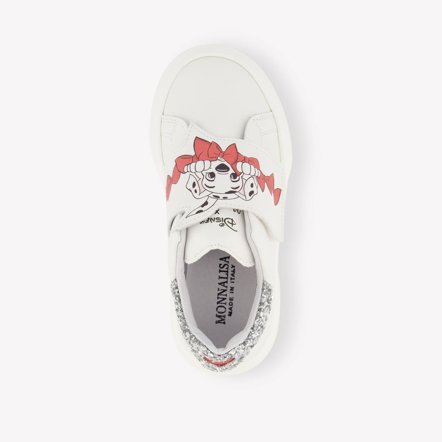 MonnaLisa Meisjes Sneakers In Wit