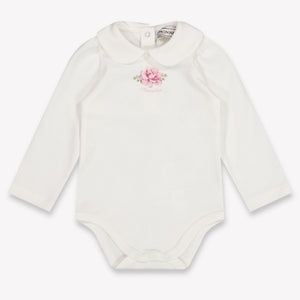 MonnaLisa Baby Girls Playsuit In Light Pink
