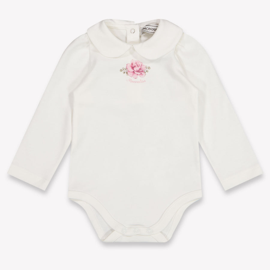 MonnaLisa Baby Girls Playsuit In Light Pink